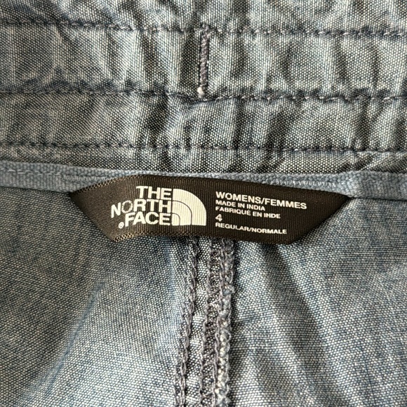 The North Face Chambray Shorts - sz 4 - Picture 6 of 7